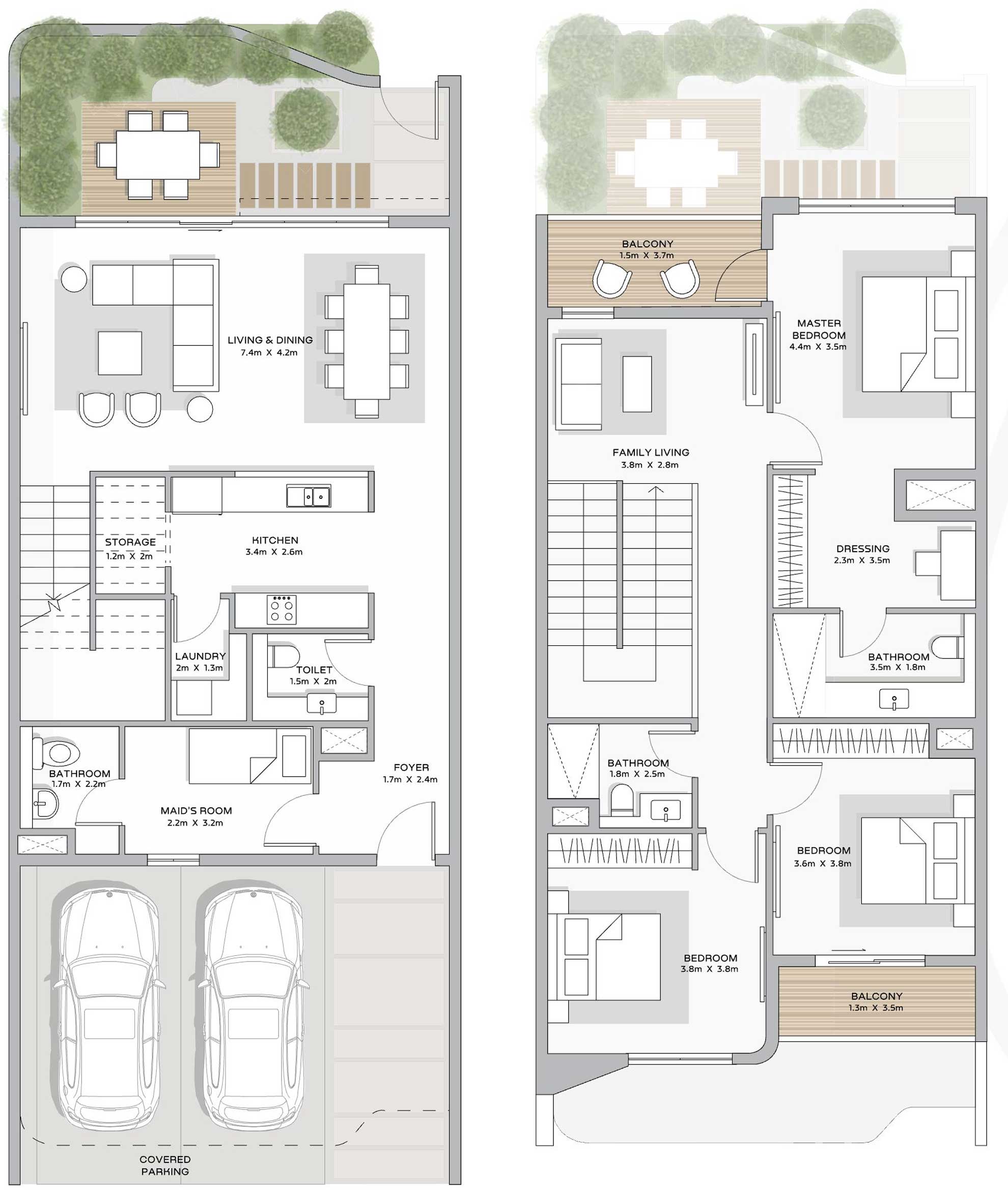 Floor-Plan-3Bedroom-OpenKitchen-Townhouse-Khalid-Bin-Sultan-City-sharjah